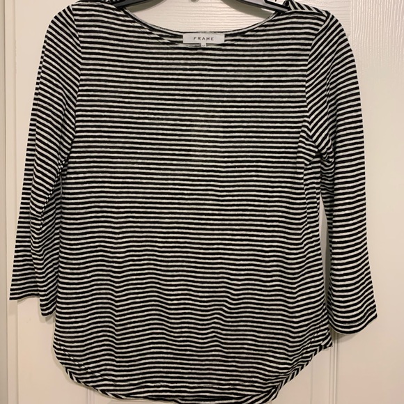 Frame Weekender lightweight stripe shirt - Picture 1 of 3